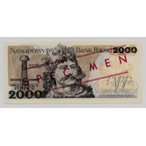 2000 złotych 1979 - WZÓR - seria S 0000000