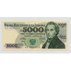 5000 złotych 1982 - seria AE