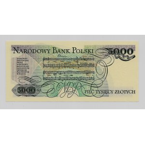 5000 złotych 1988 - seria CS
