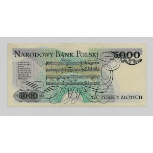 5000 złotych 1988 - seria CZ