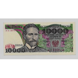 10.000 złotych 1988 - seria AU