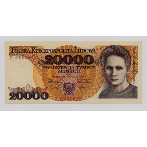 20.000 złotych 1989 - seria Z