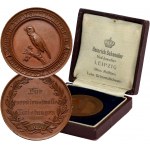 Germany, Medal of Merit 1898, Bird Friends Association, Hamburg