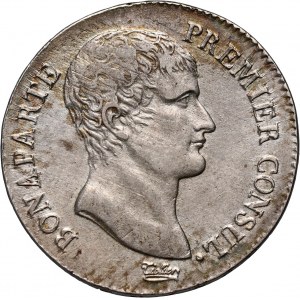 France, Napoleon I, 5 Francs AN 12 M, Toulouse