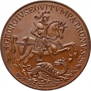 Węgry, medal, Św. Jerzy