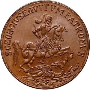 Węgry, medal, Św. Jerzy