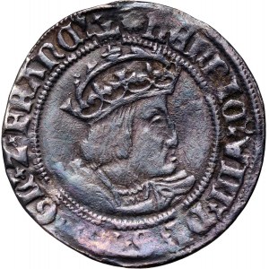 England, Henry VIII 1526-1544, Groat (4 Pence) ND, London