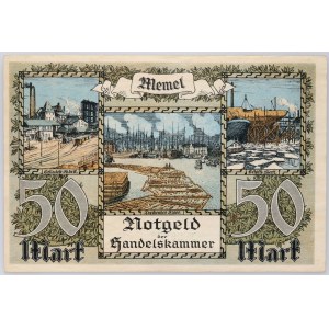Lithuania, Memel, Klaipeda, 50 Mark 1922