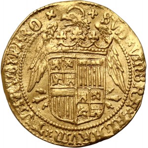 Niderlandy, Kampen, Ferdynand i Izabela, 2 dukaty bez daty (1590-1593)