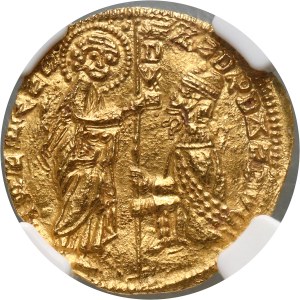 Włochy, Achaia, Robert D'Angio 1346-1364, cekin bez daty