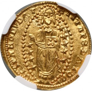 Italy, Achaia, Robert D'Angio 1346-1364, Zecchino ND