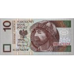 Polska, III RP, 10 złotych 25.03.1994, seria AC