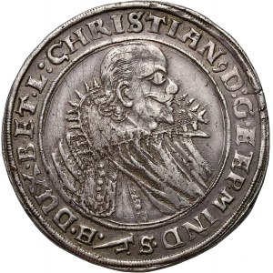 Germany, Brunswick-Lüneburg-Celle, Christian, 1/2 Thaler 1623 HS, Clausthal