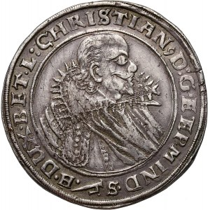 Niemcy, Brunszwik-Lüneburg-Celle, Krystian, 1/2 talara 1623 HS, Clausthal