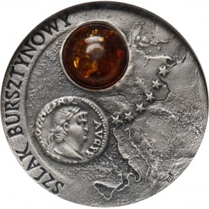 III RP, 20 złotych 2001, Szlak bursztynowy