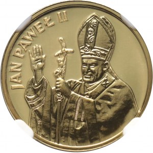 PRL, 1000 złotych 1982, Valcambi, Jan Paweł II, stempel zwykły