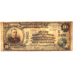Stany Zjednoczone Ameryki, New Jersey, National Bank of Edgewater, 10 dolarów 1902, Plain Back