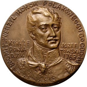 XX wiek, medal z 1913 roku, Książę Józef Poniatowski - Setna Rocznica Śmierci