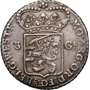 Netherlands, West Friesland, 3 Gulden 1793