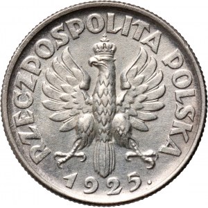 II RP, 1 złoty 1925, Londyn, Żniwiarka