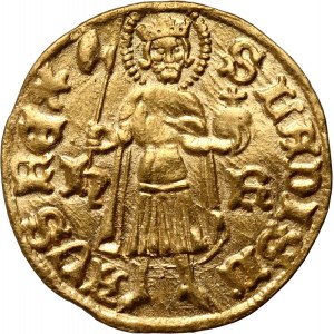 Hungary, Sigismund of Luxembourg 1387-1437, Goldgulden ND, Nagyszeben