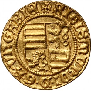 Węgry, Zygmunt Luksemburski 1387-1437, goldgulden bez daty, Kremnica