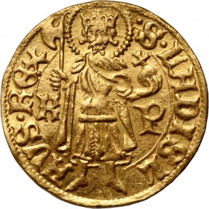 Hungary, Albrecht Habsburg 1437-1439, Goldgulden ND, Kremnitz