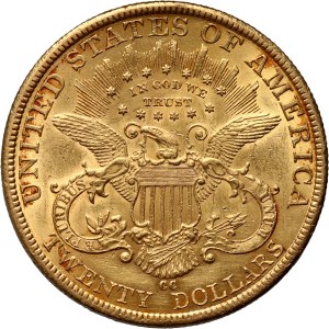 USA, 20 Dollars 1884 CC, Carson City