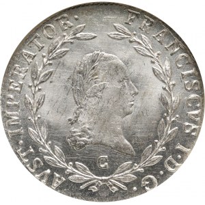 Austria, Franz I, 20 Kreuzer 1809 C, Prague