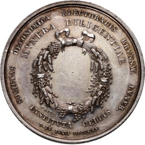 Germany, Braunschweig-Calenberg-Hannover, medal from 1765, National Economic Union in Celle