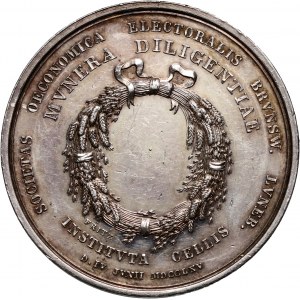 Niemcy, Brunszwik-Calenberg-Hannover, medal z 1765 roku, Krajowy Związek Gospodarczy w Celle