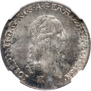 Austrian Netherlands, Joseph II, 1/4 Kronenthaler 1788 H, Günzburg