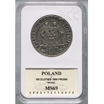 PRL, 100 złotych 1960, Mieszko i Dąbrówka, PRÓBA, nikiel