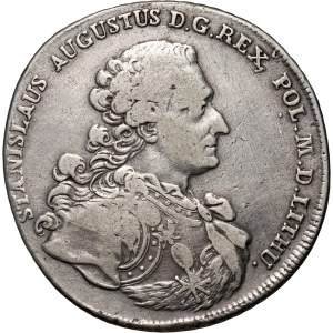 Stanisław August Poniatowski, talar 1766 FS, Warszawa, Zbrojarz