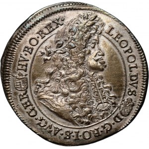 Hungary, Leopold I, Thaler 1691 KB, Kremnitz