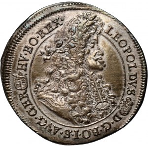 Węgry, Leopold I, talar 1691 KB, Kremnica