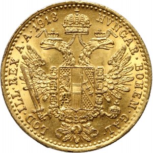 Austria, Franz Joseph I, Ducat 1913, Vienna