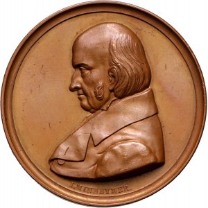 XIX wiek, medal z 1848 roku, Felix Hrabia Łubieński
