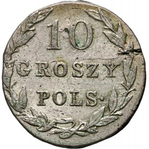 Królestwo Kongresowe, Mikołaj I, 10 groszy 1830 KG, Warszawa