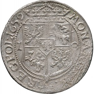 Jan II Kazimierz, ort 1659 TLB, Kraków