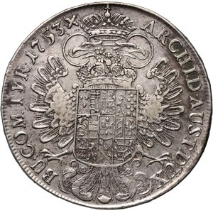 Austria, Maria Teresa, talar 1753, Hall