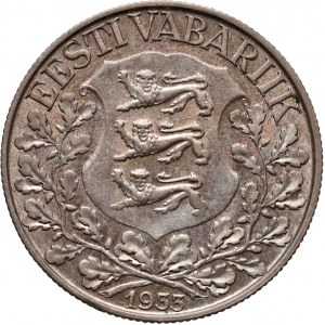 Estonia, 1 korona 1933, Festiwal Piosenkarski w Tallinie