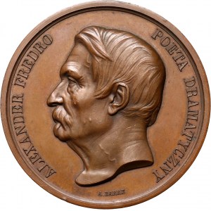 XIX wiek, medal z 1864 roku, Aleksander Fredro