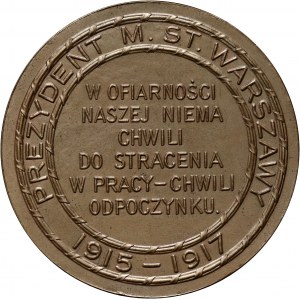 XX wiek, medal z 1917 roku, Książę Zdzisław Lubomirski