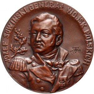 XX wiek, medal z 1916 roku, Generał Józef Sowiński 1831