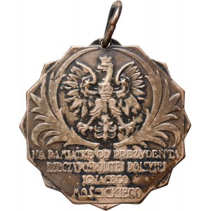 II RP, medal z 1930 roku, Na Pamiątkę od Prezydenta RP Ignacego Mościckiego