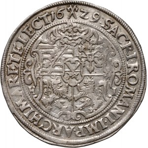 Niemcy, Saksonia, Jan Jerzy I, 1/2 talara 1629, Drezno
