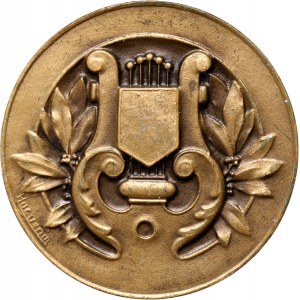 II RP, medal, Ignacy Jan Paderewski, Camille Saint-Saens