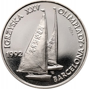 III RP, 200000 złotych 1991, Igrzyska XXV Olimpiady Barcelona 1992, PRÓBA, nikiel