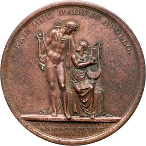 Russia, Alexander I, medal from 1816, Election of Nicholas Pavlovich as chancellor of Abo University